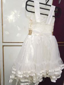 (9month-1.5yr)Fairy White Frock/Gown