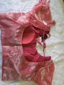Pink Partywear Blouse