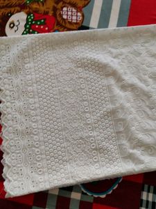 White Chikankari Plazoo