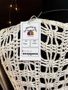 Off White Crochet Shrug