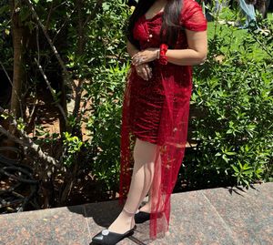 Red Boycon ❤️Dress
