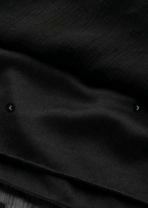Black Ruched Top