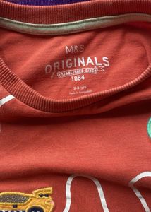 M&amp;S Kids Race Car Shirt