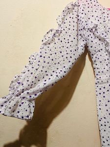 Polka Dot Maxi Dress