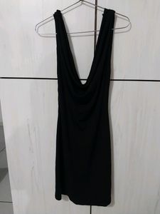 Black Backless Onepiece