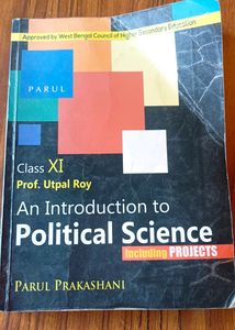 Political Science Book For Class XI