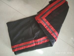 new black saree
