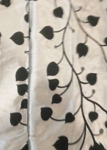 Leaf Print blackout curtains