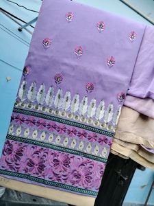 Unstitched 3pcs Suit