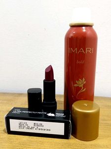 Avon Perfectly Matte Lipstick & Imari Body Spray