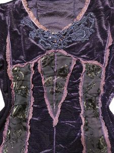 Purple Whimsy Goth Full Sleeve Top