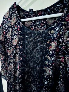 Paisley Print Dress