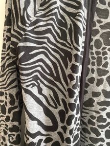Latin Quarters Zebra Print Shrug