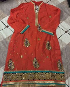 Embroidered Kurta Set