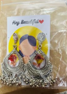 Resin Fancy Party Wear Earrings