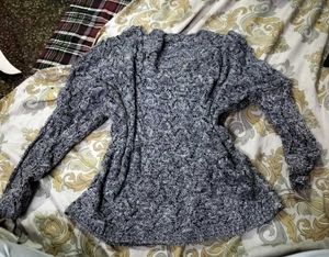Grey Knit Sweater