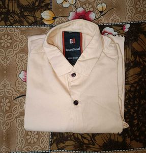 Cotton Silver Pink Shirt