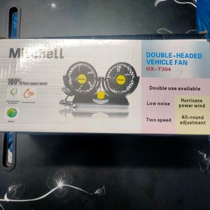 Double Headed Vehicle Fan