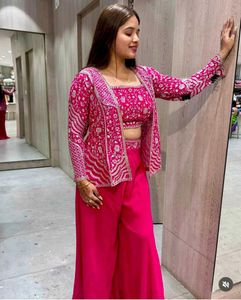 Party Wear Top Blouse Plazo.Not In Coin