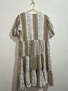 Floral Tiered Mini Dress