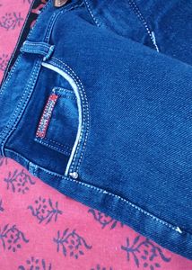 Dark Blue Denim Jeans