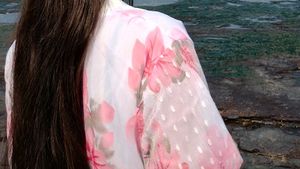 Floral Print Kimono
