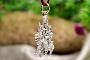 DURGA MAA SILVER LOCKET