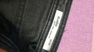 Skinny Jeans - Black Washed Denim