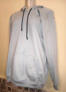 XL XXLj Size Cozy Blue Hoodie