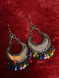 Boho Mirror Dangle Earrings