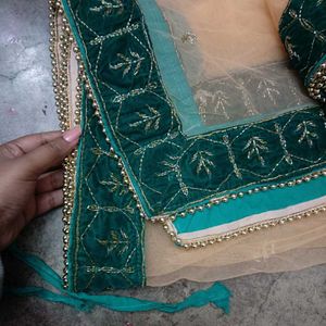 Elegant Green Lehenga Choli with Dupatta