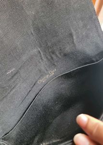 Dior Vintage Sac A Main Black Crossbody Bag