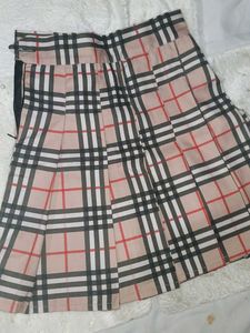 Plaid Mini Skirt