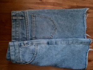 Cute Denim Mini Skirt