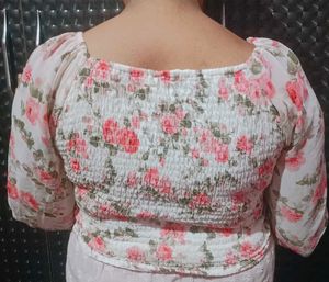 Floral Print Top