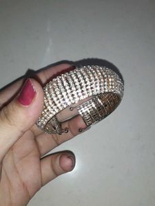 Sparkling Rhinestone Bangle