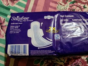 Stayfree Ultra -Dry Xl Pads..42 Units