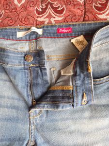 Blue Denim Jeans(Faded)