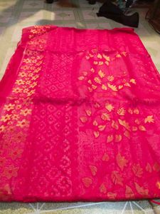 Rani Pink Saree