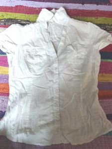 White Short Sleeve Shirt