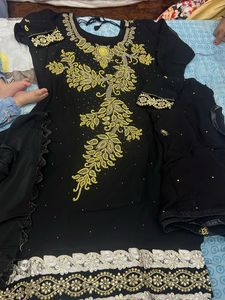 Elegant Black Kurta Set