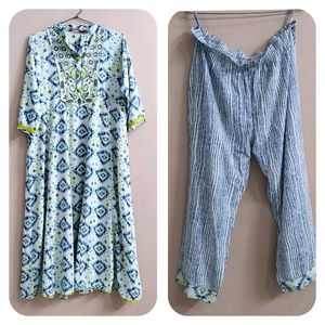 2 Kurta + 1 Set Combo