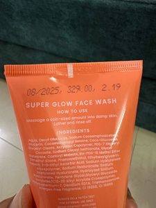 Foxtale Facewash &amp; Rice Sheet mask