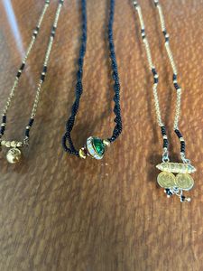 Combo Of 2 Mangalsutra, Middle One Not Available