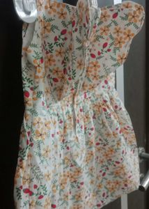 Floral Print Baby Dress