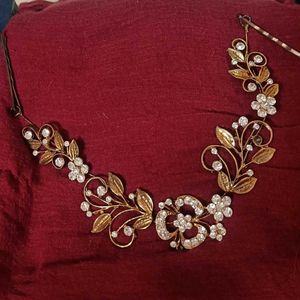 Gold Floral Headband