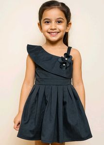 One-Shoulder Party Dress For Kids | Baby Hug