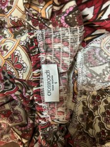 ˙⋆✮ Bohemian Pink and white Lacey dress