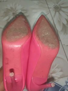 Imported Pink Pencil Heels