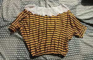 Yellow Crop Top